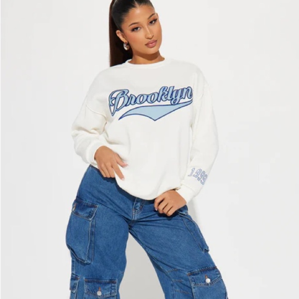 Love From Brooklyn Crew Neck Sweatshirt